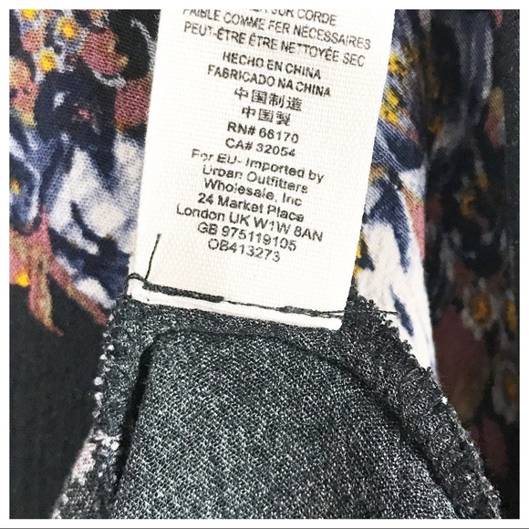 Free People Snap Out of it Tree Swing Tunic in Black Size‎ XS - Picture 11 of 11